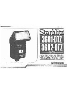 Starblitz 3601 DTZ manual. Camera Instructions.